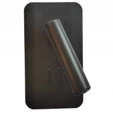 Φωτιστικό Τοίχου LED 2x3W Φωτισμού Εμπρός-Πίσω Θερμό Φως Μαύρο 99EL1240630/BL